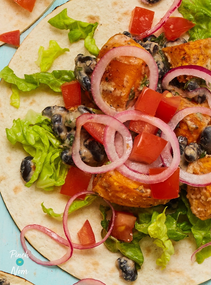 Sweet Potato and Coconut Tacos - Pinch of Nom Slimming Recipes
