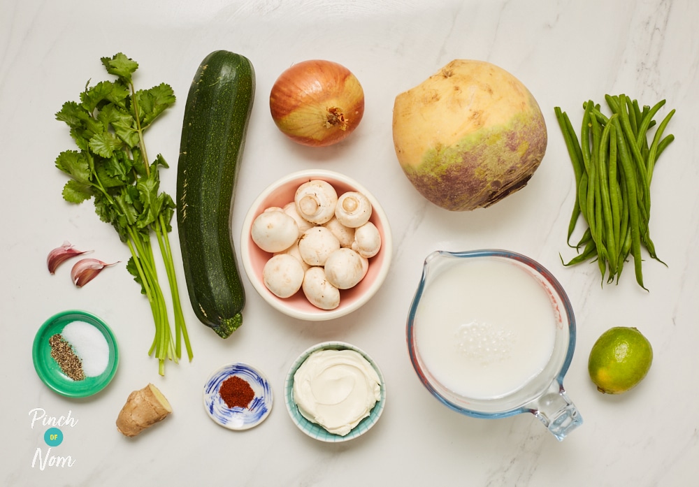Vegetable Coconut Curry - Pinch of Nom Slimming Recipes