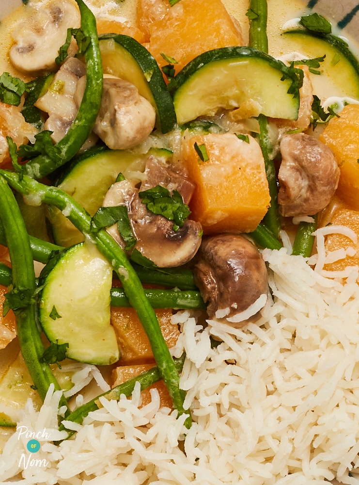 Vegetable Coconut Curry - Pinch of Nom Slimming Recipes