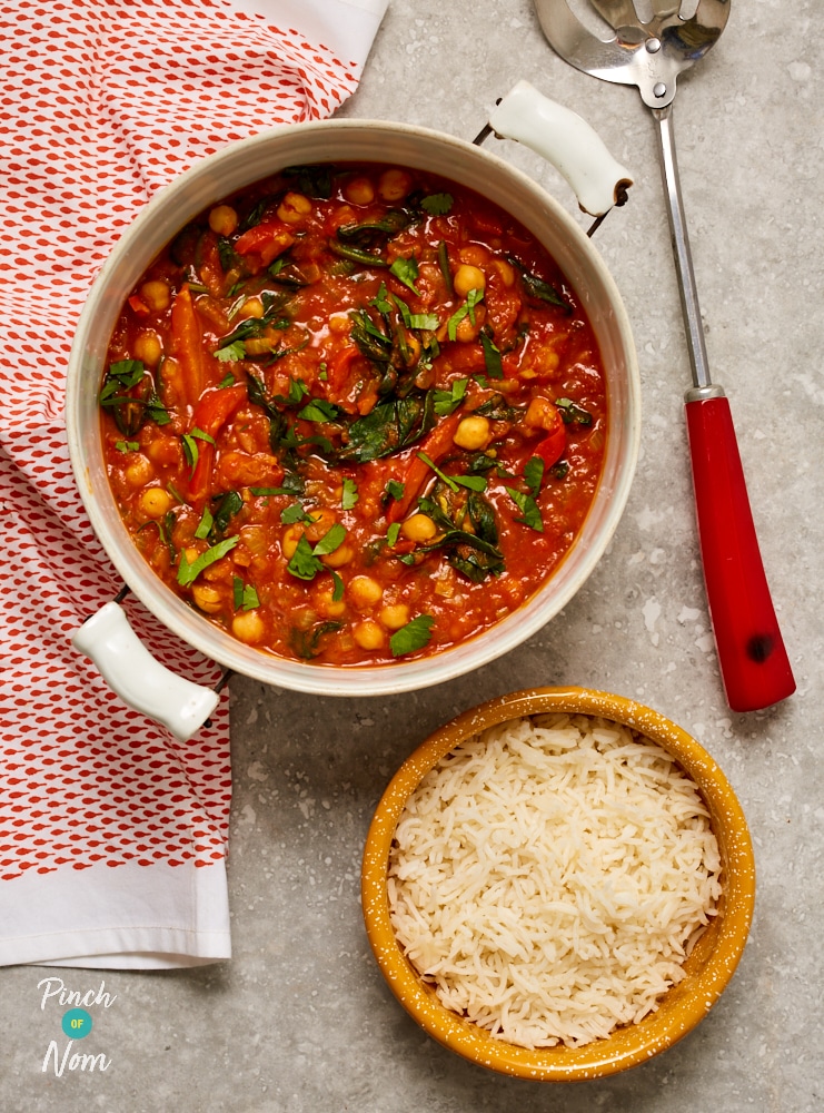 Vegetarian Tikka Masala - Pinch of Nom Slimming Recipes