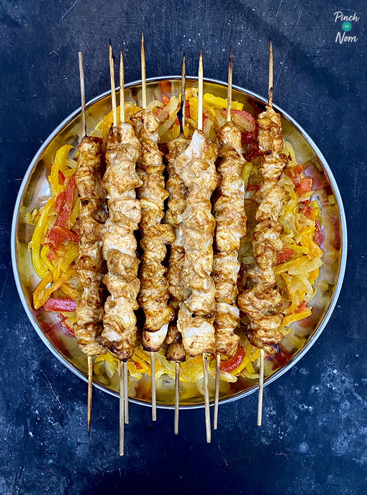 Chicken Shashlik pinchofnom.com