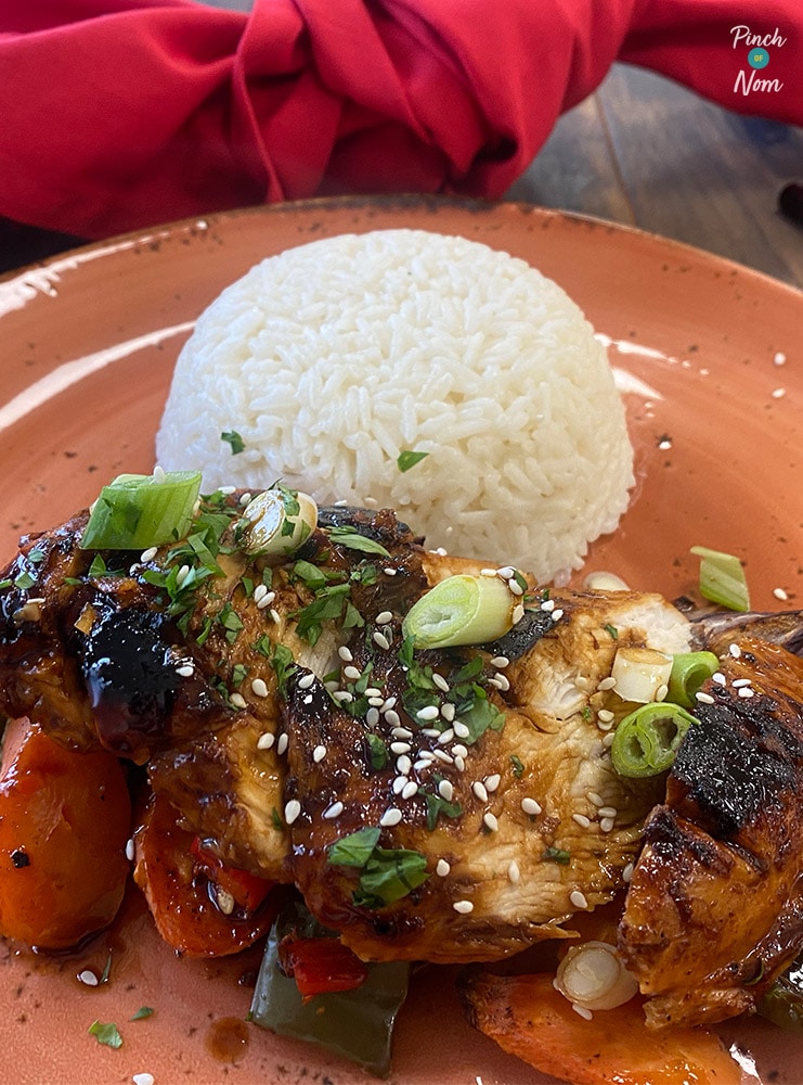 Teriyaki Chicken pinchofnom.com