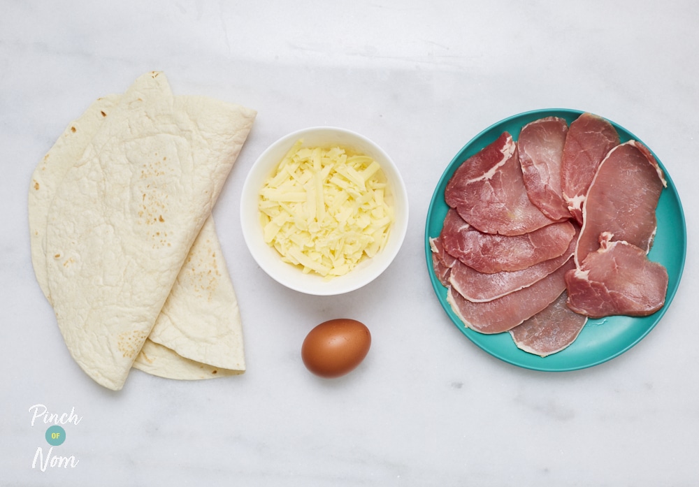 Bacon and Cheese Turnovers - Pinch of Nom Slimming Recipes