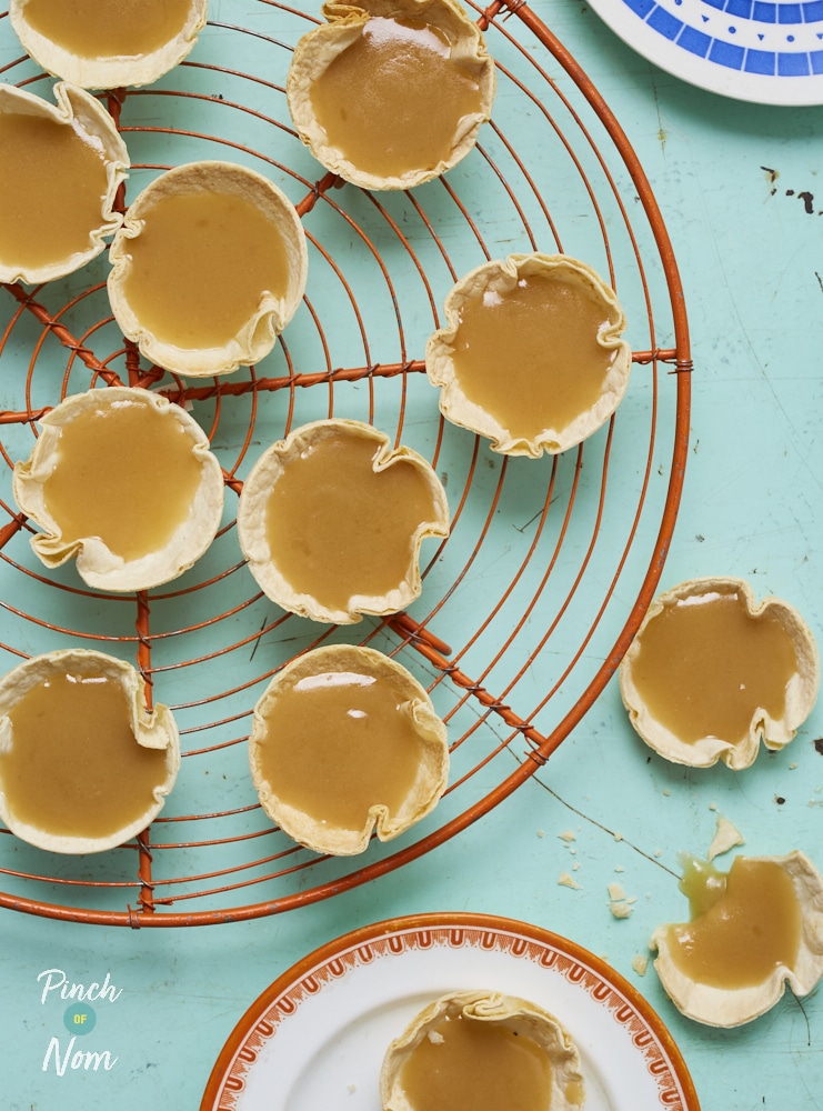 Butterscotch Tarts - Pinch of Nom Slimming Recipes