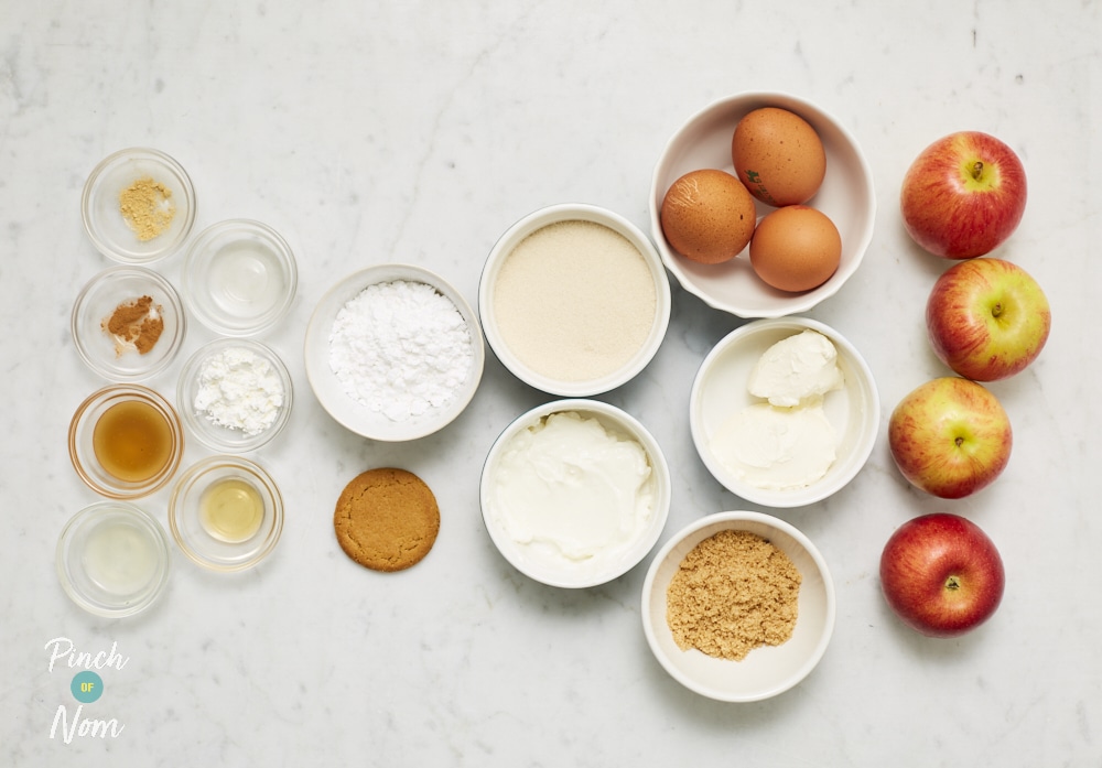 Apple Pie Pavlova - Pinch of Nom Slimming Recipes