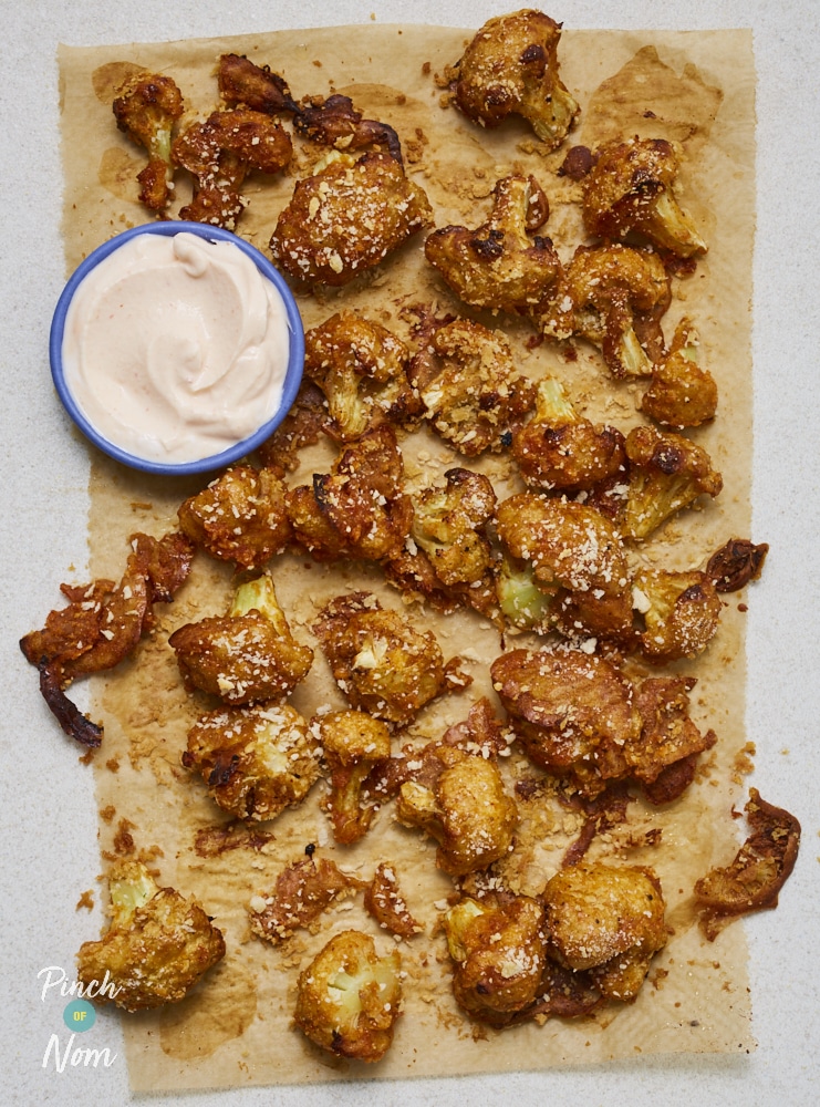Cauliflower Hot Wings - Pinch of Nom Slimming Recipes