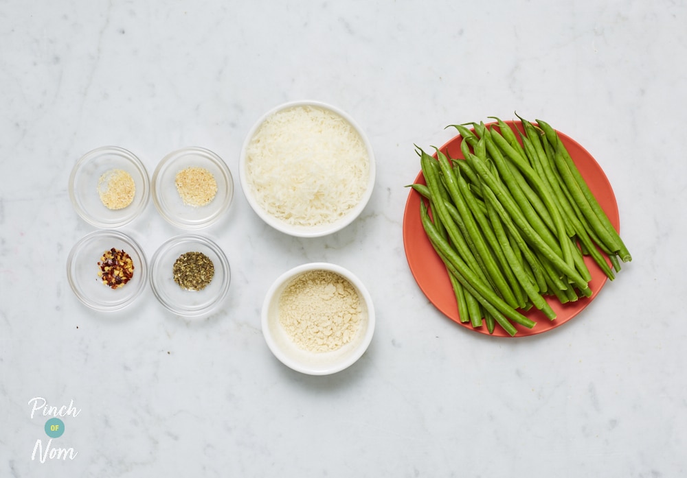 Crispy Green Beans - Pinch of Nom Slimming Recipes