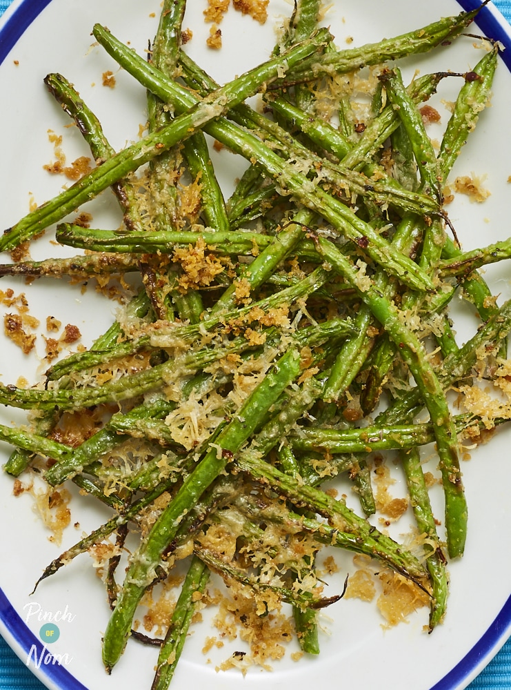 Crispy Green Beans - Pinch of Nom Slimming Recipes