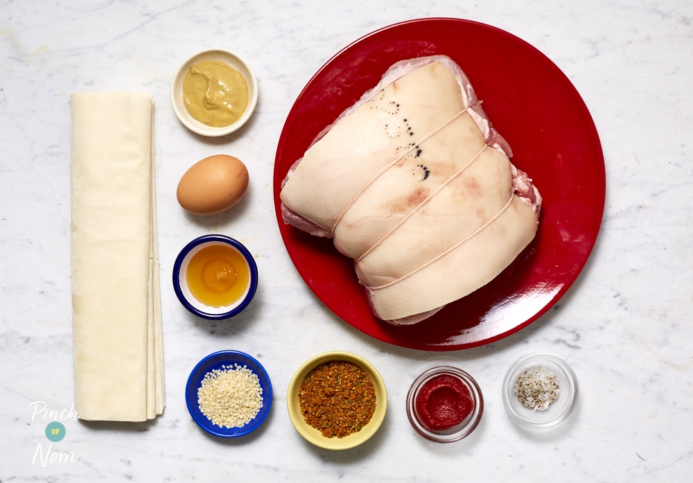 Pulled Pork Rolls - Pinch of Nom Slimming Recipes