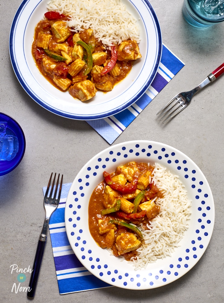 Banana Ketchup Curry - Pinch of Nom Slimming Recipes
