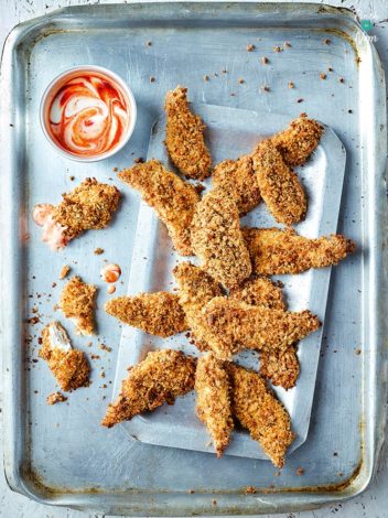 Chicken Dippers pinchofnom.com