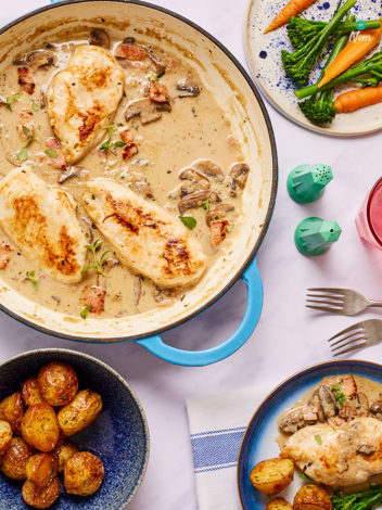 Chicken Forestiere pinchofnom.com