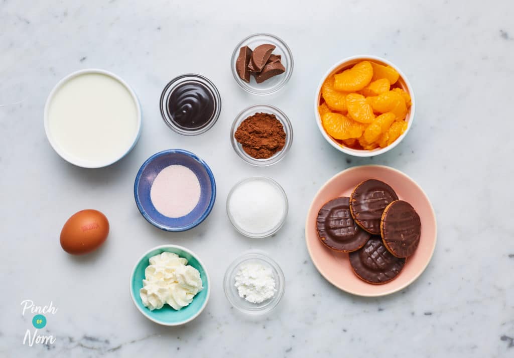 Chocolate Orange Trifles - Pinch of Nom Slimming Recipes