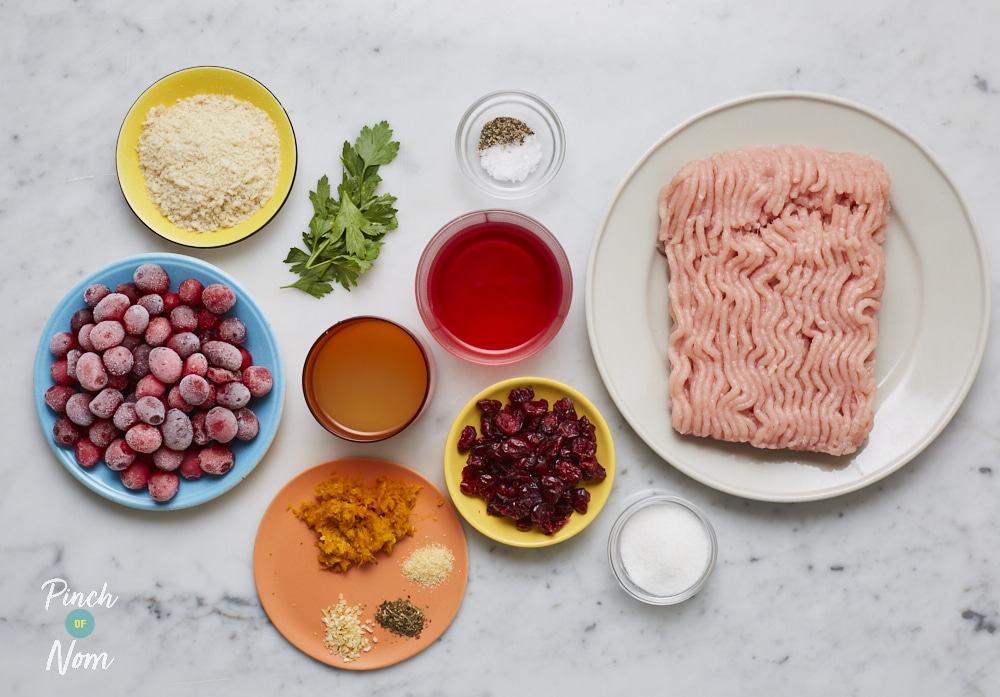 Christmas Meatbaubles - Pinch of Nom Slimming Recipes