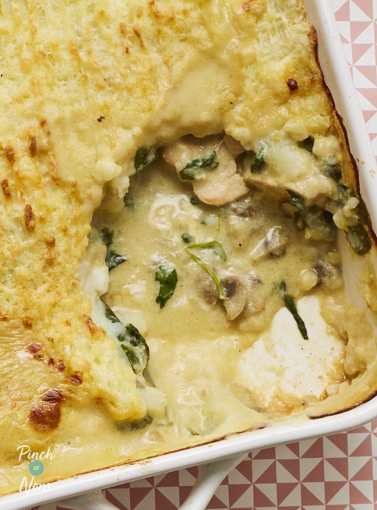 Dijon Chicken Pie - Pinch of Nom Slimming Recipes