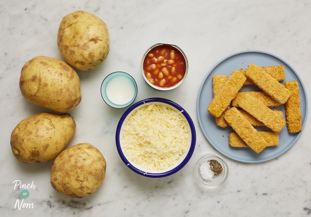 Fish Finger Pie - Pinch of Nom Slimming Recipes