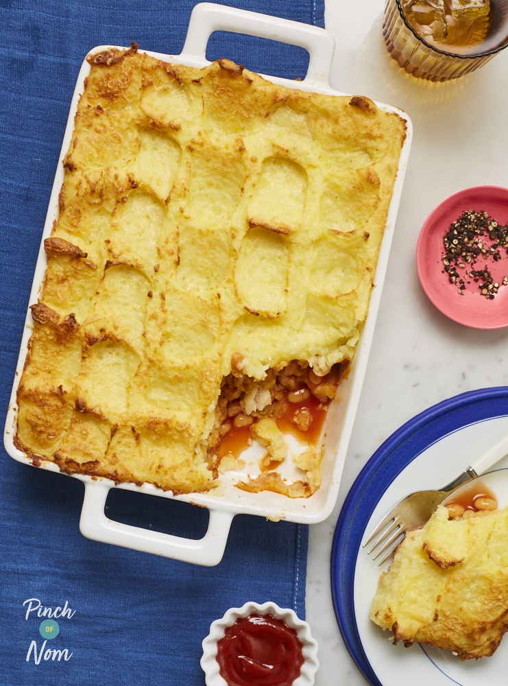 Fish Finger Pie - Pinch of Nom Slimming Recipes