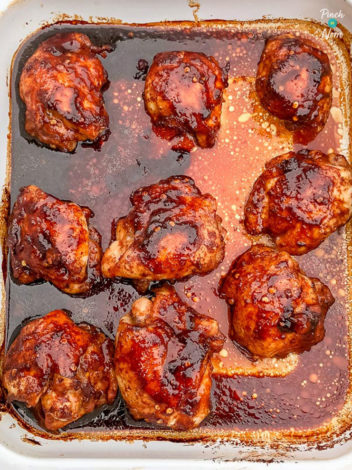 Honey Chilli Chicken pinchofnom.com