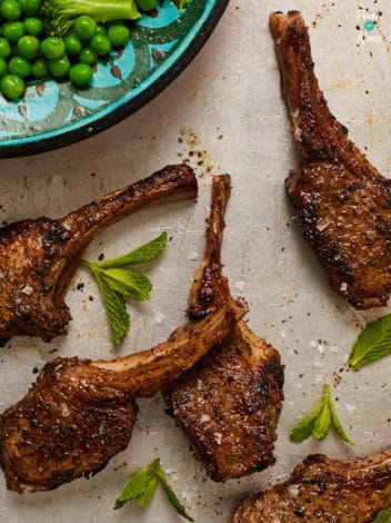 Mint Tea Lamb pinchofnom.com