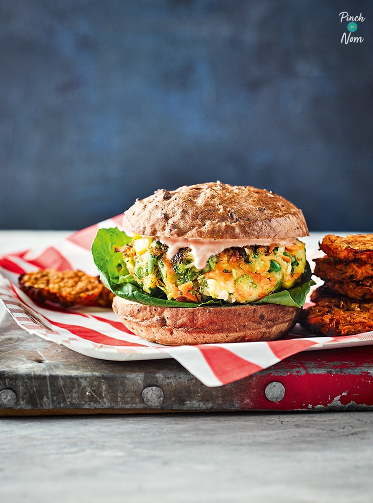 Veggie Burgers - Pinch of Nom Slimming Recipes