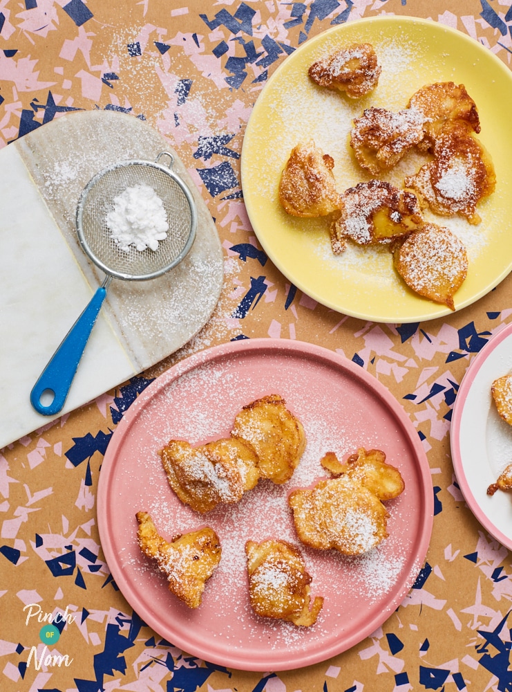 Banana Fritters - Pinch of Nom Slimming Recipes
