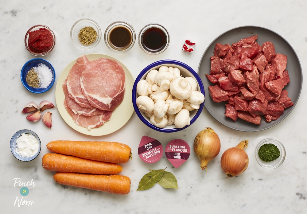 Beef Bourguignon - Pinch of Nom Slimming Recipes