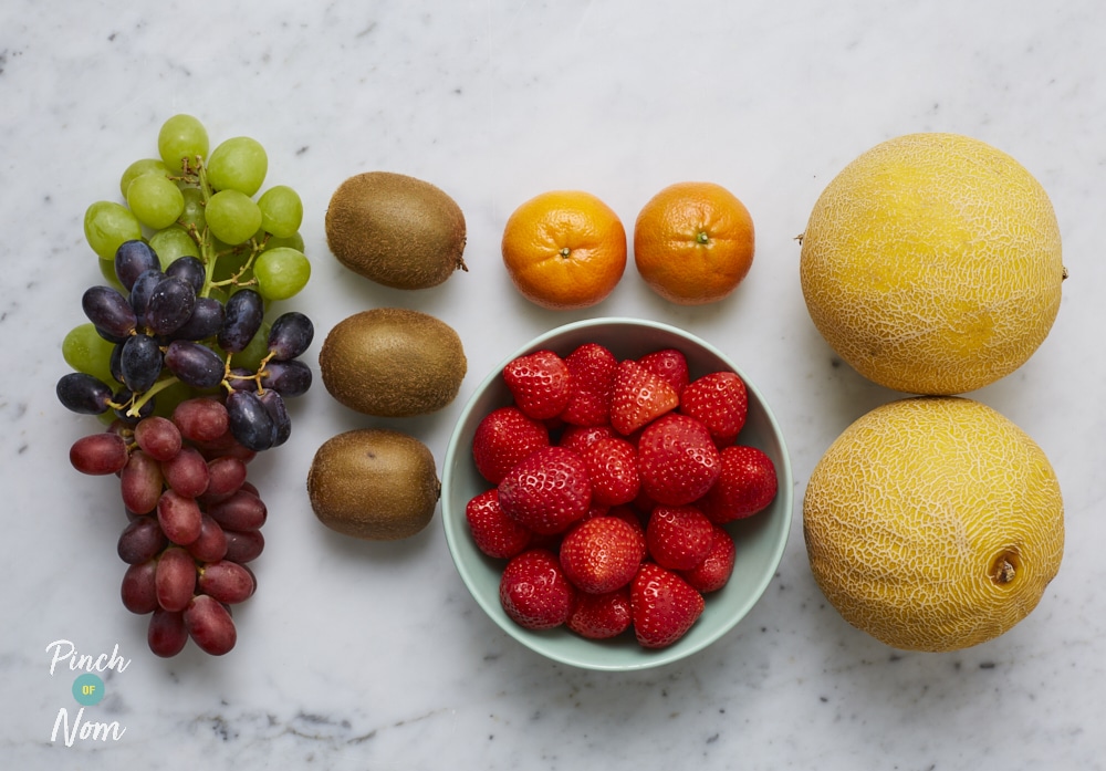 Fruit Christmas Tree - Pinch of Nom Slimming Recipes