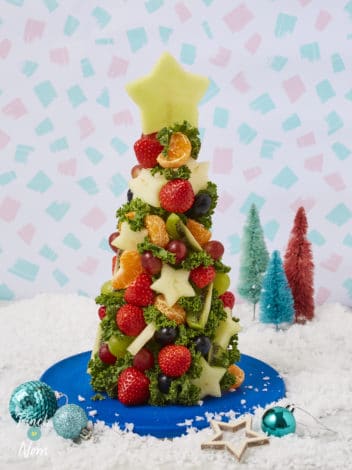 Fruit Christmas Tree pinchofnom.com