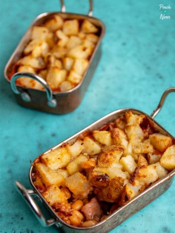 Hash Brown Breakfast Bake pinchofnom.com