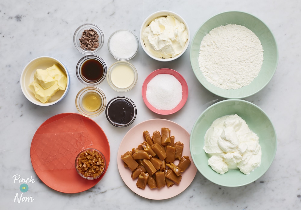 Millionaire's Cheesecake - Pinch of Nom Slimming Recipes