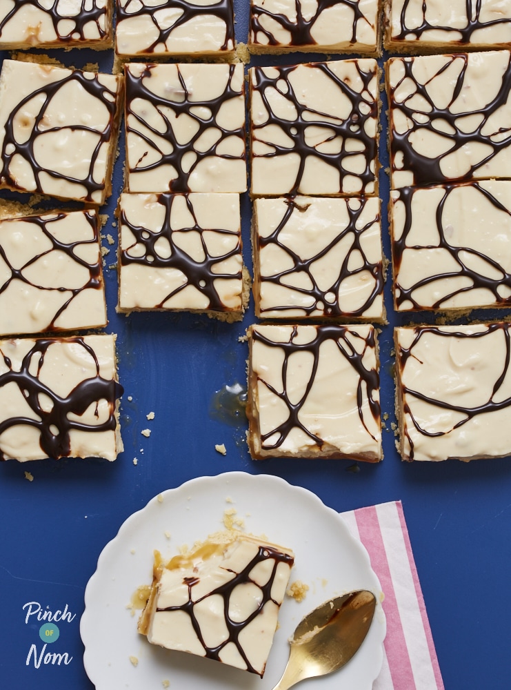 Millionaire's Cheesecake - Pinch of Nom Slimming Recipes