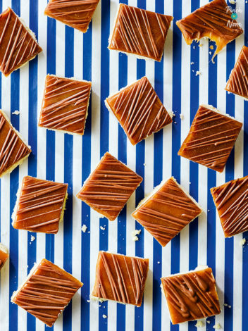 Millionaire’s Shortbread pinchofnom.com