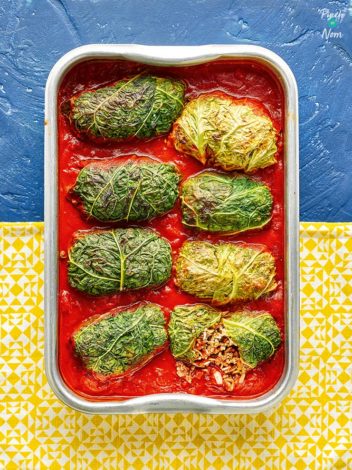 Cabbage Rolls pinchofnom.com