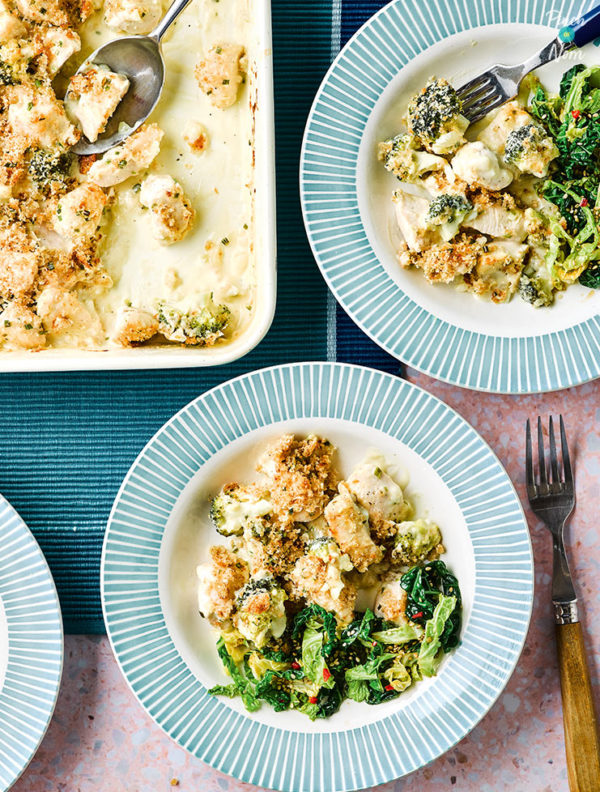 Creamy Garlic and Parmesan Chicken pinchofnom.com