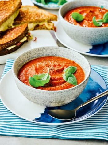 Creamy Tomato Soup pinchofnom.com