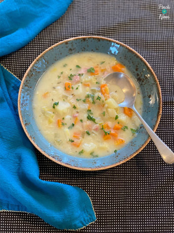 German Potato Soup pinchofnom.com