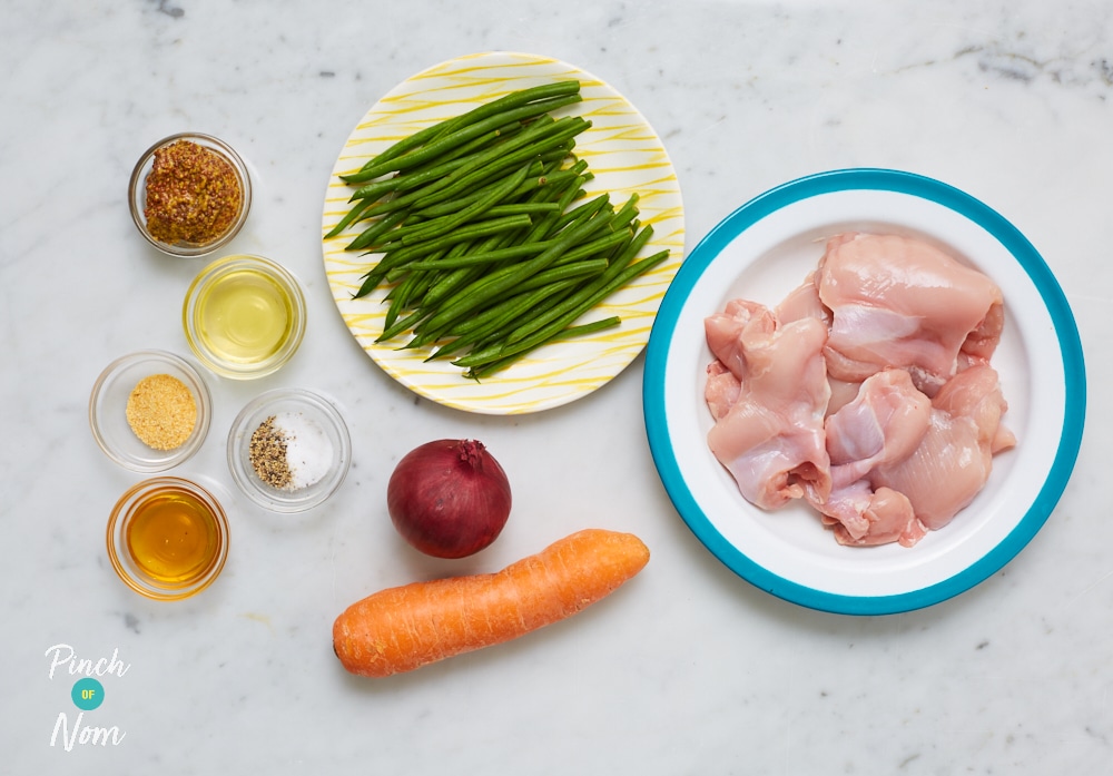 Honey and Mustard Chicken - Pinch of Nom Slimming Recipes