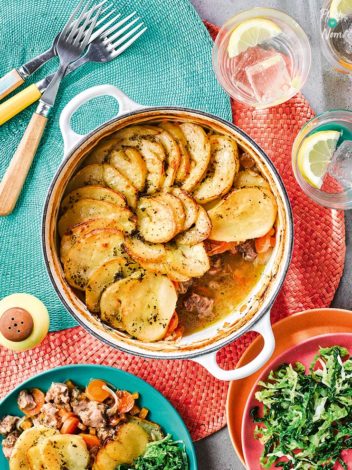 Minted Lamb Hotpot pinchofnom.com