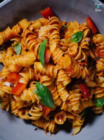 Pasta Arrabbiata pinchofnom.com