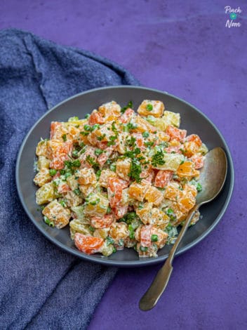 Russian Salad pinchofnom.com