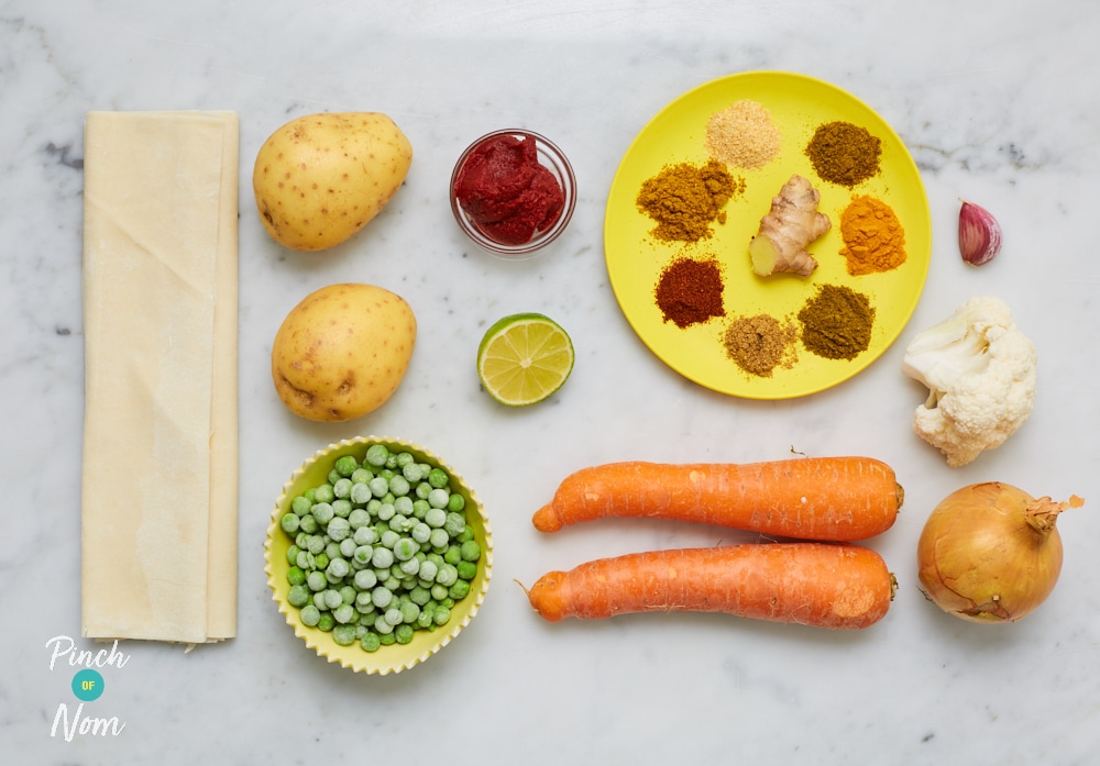Samosa Pie - Pinch of Nom Slimming Recipes