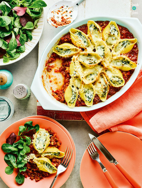 Stuffed Pasta Bolognese pinchofnom.com