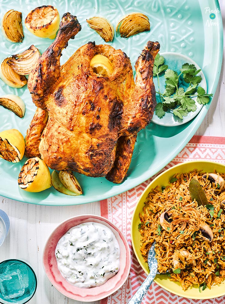 Tandoori Chicken - Pinch of Nom Slimming Recipes