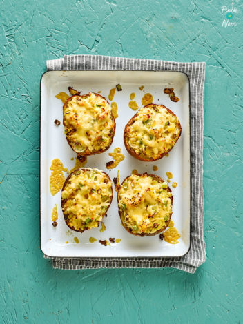 Welsh Rarebit Potatoes pinchofnom.com