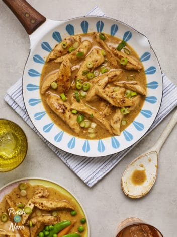 Sticky Mustard Chicken pinchofnom.com