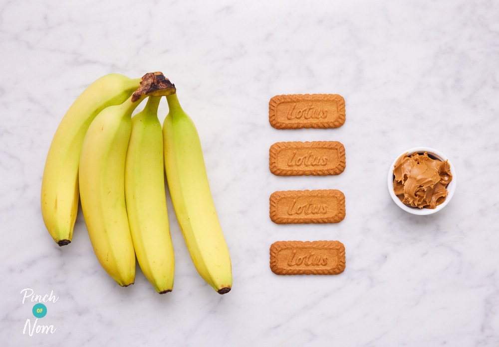 Biscoff Swirl Ice Cream - Pinch of Nom Slimming Recipes
