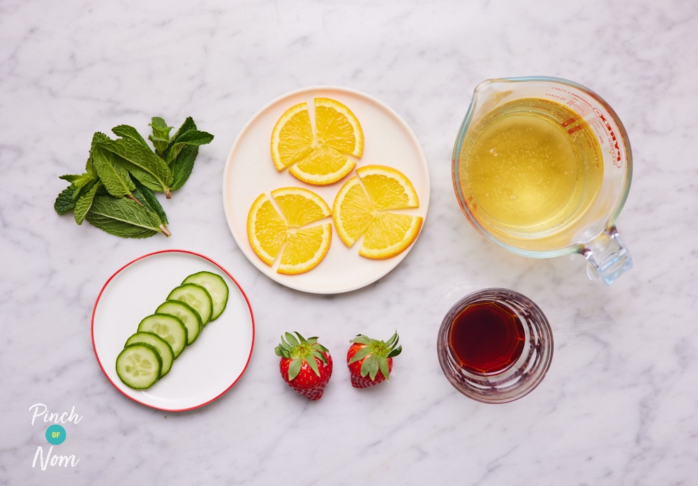 Pimms Lolly Ice - Pinch of Nom Slimming Recipes