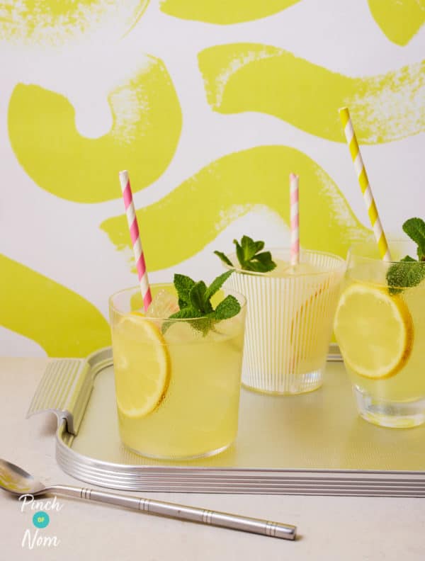 Homemade Lemonade pinchofnom.com
