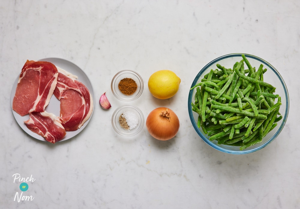Cajun Style Green Beans - Pinch of Nom Slimming Recipes