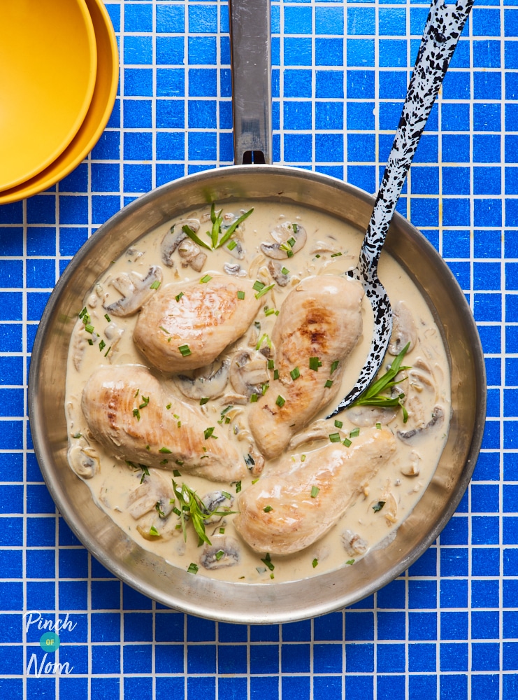 Creamy Tarragon Chicken - Pinch of Nom Slimming Recipes
